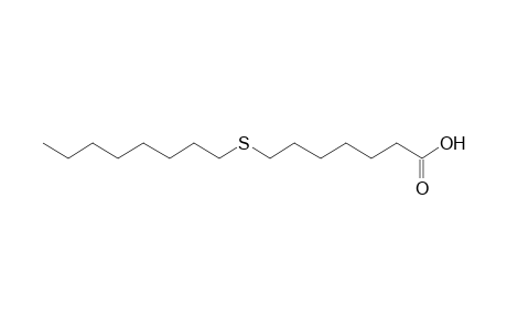 heptanoic acid, 7-(octylthio)-