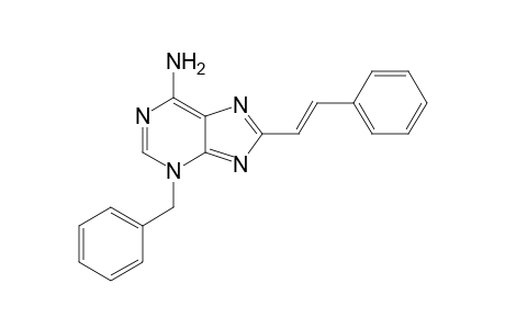 3-Benzyl-8-[(E)-styryl]adenine