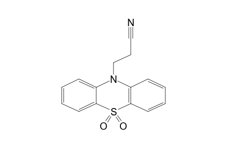3-(5,5-diketophenothiazin-10-yl)propionitrile