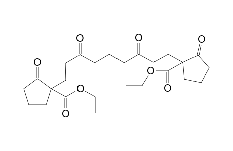 1,9-Bis(1-ethoxycarbonyl-2-oxocyclopentyl)-3,7-nonadione