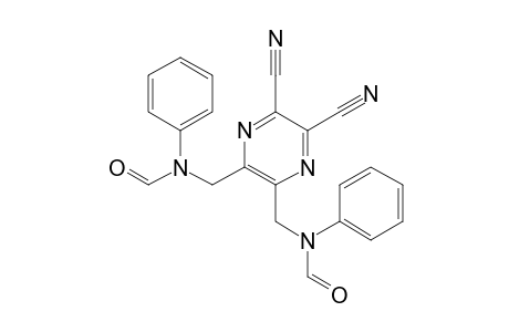 5,6-Bis[N-Formylanilinomethyl]pyrazine-2,3-dicarbonitrile