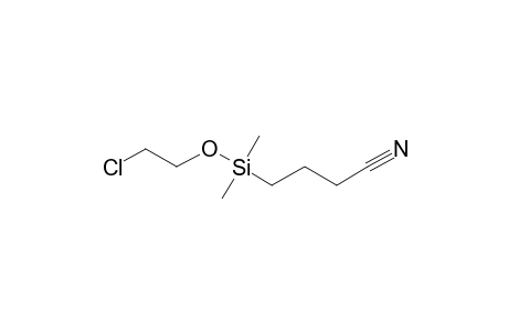 2-Chloroethanol, (3-cyanopropyl)dimethylsilyl ether