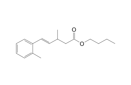 Butyl (E)-3-methyl-5-(2'-methylphenyl)-4-pentenoate