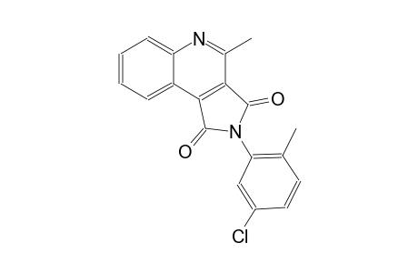 1H-pyrrolo[3,4-c]quinoline-1,3(2H)-dione, 2-(5-chloro-2-methylphenyl)-4-methyl-