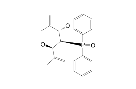 (3RS,5RS)-4-DIPHENYLPHOSPHINOYL-2,6-DIMETHYLHEPTA-1,6-DIEN-3,5-DIOL;SYN-anti-ISOMER
