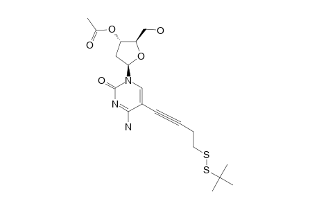 3'-O-ACETYL-5-(1-BUTYNYL)-2'-DEOXYCYTIDINE-TERT.-BUTYL-DISULFIDE