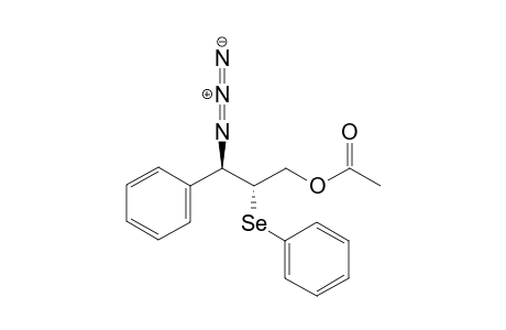 3-Azido-3-phenyl-2-(phenylseleno)propyl acetate