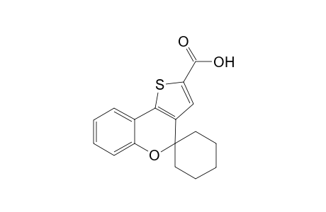 Spiro[cyclohexane-1,4'-thieno[3,2-c]chromene]-2'-carboxylic acid
