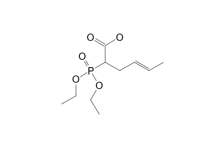 (E)-2-DIETHOXYPHOSPHORYL-4-HEXSENOIC-ACID
