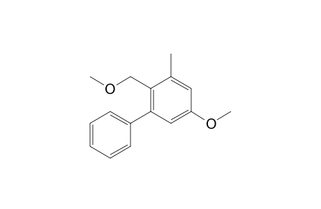 1-Methoxymethyl-4-methoxy-2-methyl-6-phenylbenzene