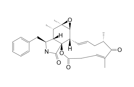 ROSELLICHALASIN;6,7-EPOXY-10-PHENYL-5,6,16,18-TETRAMETHYL-22-OXA-[12]-CYCLO-CHALAS-13,19-DIENE-17,21-DIONE