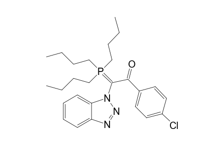 2-(1-benzotriazolyl)-1-(4-chlorophenyl)-2-tributylphosphoranylideneethanone