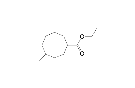4-Methyl-1-cyclooctanecarboxylic acid ethyl ester