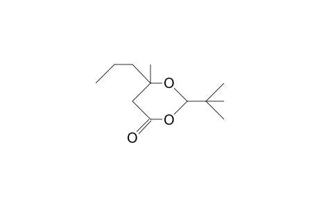 2(R)-tert-Butyl-6(S)-methyl-6(S)-propyl-1,3-dioxan-4-one