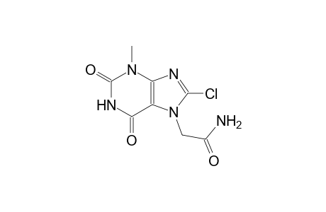 1H-purine-7-acetamide, 8-chloro-2,3,6,7-tetrahydro-3-methyl-2,6-dioxo-