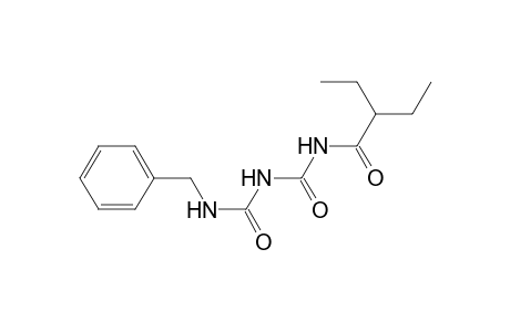 2-Ethyl-N-[(phenylmethyl)carbamoylcarbamoyl]butanamide