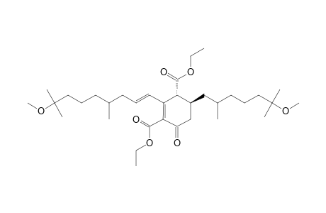 DIETHYL-4-(6-METHOXY-2,6-DIMETHYLHEPTYL)-2-(8-METHOXY-4,8-DIMETHYLNON-1-ENYL)-6-OXOCYCLOHEX-1-ENE-1,3-DICARBOXYLATE