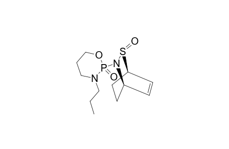 ENDO-3-AZA-3-(3-N-PROPYL-1,3,2-OXAZAPHOSPHORYL)-2-OXO-2-THIABICYCLO-[2.2.2]-OCT-5-ENE;MAJOR-ISOMER