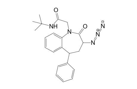 N-tert-Butyl-2-(3-Azido-2-oxo-5-phenyl-2,3,4,5-tetrahydro-1H-1-benzazepin-1-yl)ethanoic acid amide