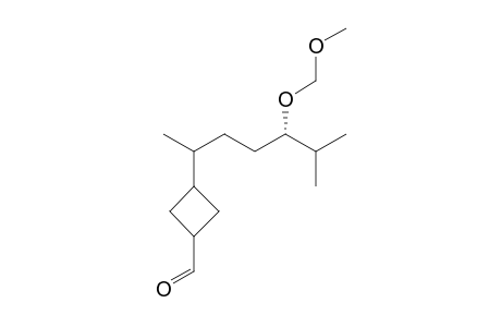 3-[4'-(Methoxymethoxy)-1',5'-dimethylhexyl]-1-.epsilon.-(cyclobutane)carboxaldehyde