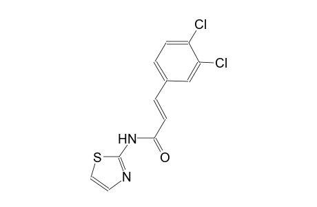 (2E)-3-(3,4-dichlorophenyl)-N-(1,3-thiazol-2-yl)-2-propenamide