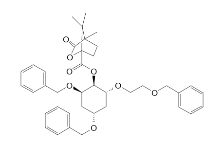 (+)-(1R,2R,4R,6R)-2,4-Di-O-benzyl-6-O-(2-benzyloxyethyl)-1-O-[(1S,4R)-camphanoyl]cyclohexane-1,2,4,6-tetraol