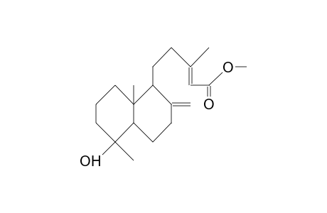 Methyl 4a-hydroxy-18-nor-anticopalate