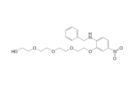 1-[Benzylamino]-2-(12'-hydroxy-1',4',7',10'-tetraoxadodecy)-4-nitrobenzene