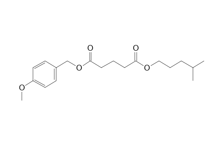 Glutaric acid, isohexyl 4-methoxybenzyl ester