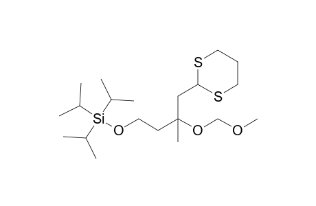 2-[4-(Triisopropylsilyl)-2-methyl-2-(methoxymethyoxy)butyl]dithiane