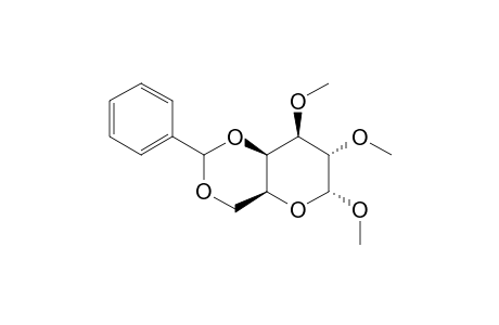 METHYL-4,6-O-BENZYLIDENE-2,3-DI-O-METHYL-ALPHA-D-GALACTOPYRANOSIDE