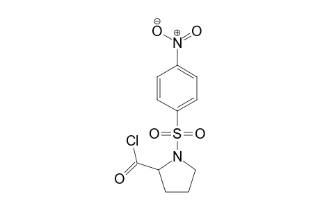 2-Pyrrolidinecarbonyl chloride, 1-[(4-nitrophenyl)sulfonyl]-, (S)-