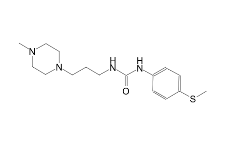 urea, N-[3-(4-methyl-1-piperazinyl)propyl]-N'-[4-(methylthio)phenyl]-