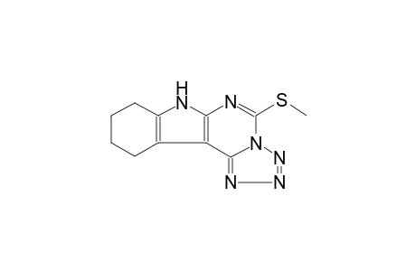 methyl 8,9,10,11-tetrahydro-7H-tetraazolo[5',1':6,1]pyrimido[4,5-b]indol-5-yl sulfide