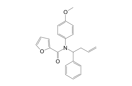 N-(4-Methoxyphenyl)-N-(1-phenylbut-3-enyl)furan-2-carboxamide