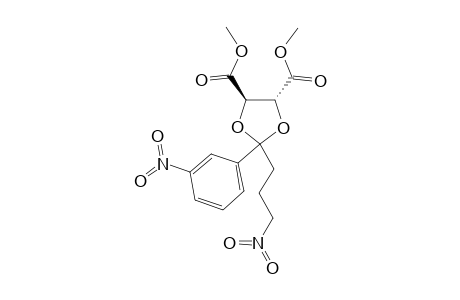 (4R,5R)-2-(3-Nitrophenyl)-2-(3-nitropropyl)[1,3]dioxolane-4,5-dicarboxylic acid dimethyl ester