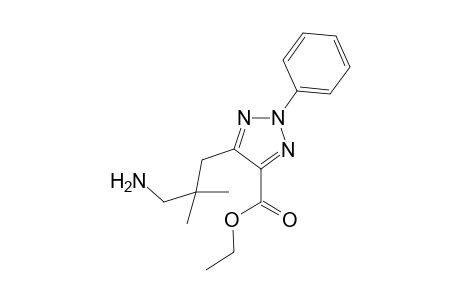 4-(Ethoxycarbonyl)-2-phenyl-5-[(2',2'-dimethylpropyl)amino]-(1,2,3)-triazole