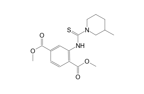 1,4-benzenedicarboxylic acid, 2-[[(3-methyl-1-piperidinyl)carbonothioyl]amino]-, dimethyl ester