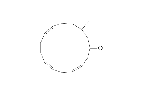 E,E,E-14-Methyl-3,6,10-cyclopentadecatrien-1-one