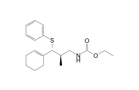 anti-(2RS,3RS)-N-(Ethoxycarbonyl)-N-[[2-methyl-3-(phenylthio)-3-cyclohexenyl]propyl]amine