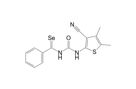 2-[(3'-selenobenzoyl)ureido]-4,5-dimethylthiophene-3-carbonitrile