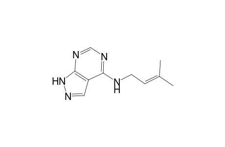1H-Pyrazolo[3,4-d]pyrimidine, 4-[(3-methyl-2-butenyl)amino]-