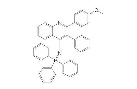 2-(4-Methoxyphenyl)-3-phenyl-4-(triphenylphosphoranylideneamino)quinoline