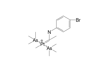 TRASN-[PT{CME(NHC6H4BR-4)}ME(ASME3)2]+