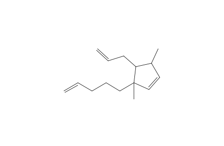 5-Allyl-1,4-dimethyl-4-(4-pentenyl)-2-cyclopentene