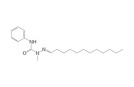 (E)-2-dodecylidene-1-methyl-N-phenylhydrazinecarboxamide
