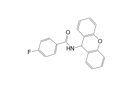 benzamide, 4-fluoro-N-(9H-xanthen-9-yl)-