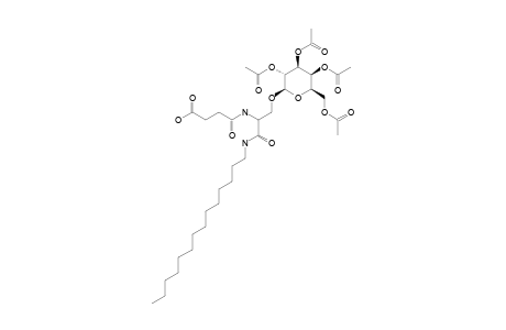 3-O-(2,3,4,6-TETRA-O-ACETYL-BETA-D-GALACTOPYRANOSYL)-N-(3-CARBOXYPROPIONYL)-L-SERINE-TETRADECANAMIDE