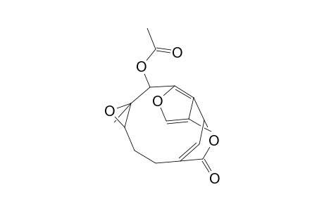 5H-7,4-Methenofuro[3,2-c]oxireno[f]oxacycloundecin-5-one, 11-(acetyloxy)-1a,2,3,7,11,11a-hexahydro-8,11a-dimethyl-
