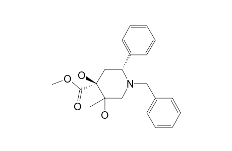 METHYL_1-E-BENZYL-3-A,4-A-DIHYDROXY-3-E-METHYL-6-E-PHENYLPIPERIDINE-4-E-CARBOXYLATE